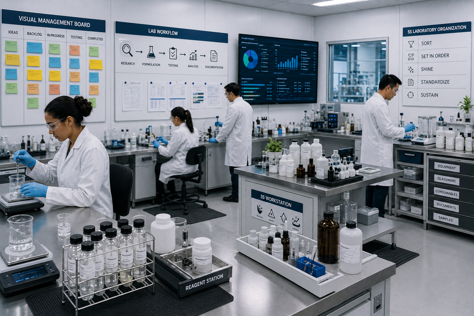 Lean Laboratory Workflow Optimization