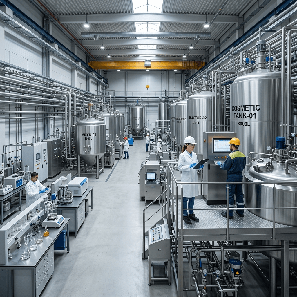 Cosmetic Manufacturing Scale Up & Commercialization Support